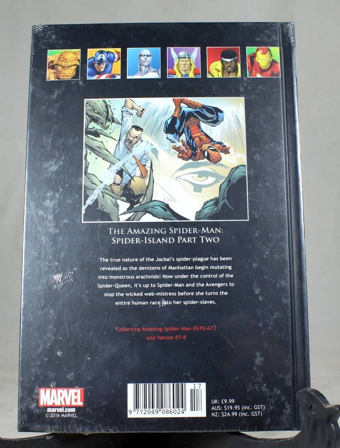 MARVEL`S-THE ULTIMATE GRAPHIC NOVELS COLLECTION-THE AMAZING SPIDER-MAN:SPIDER-ISLAND(PART2)-BID NOW!