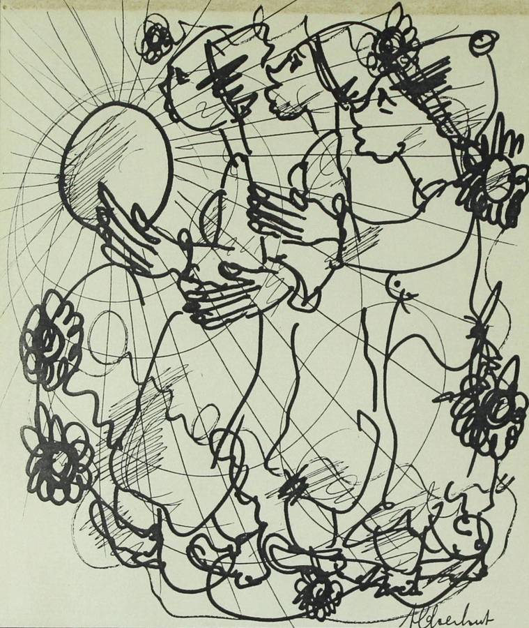 F Claerhout - Dancing figures