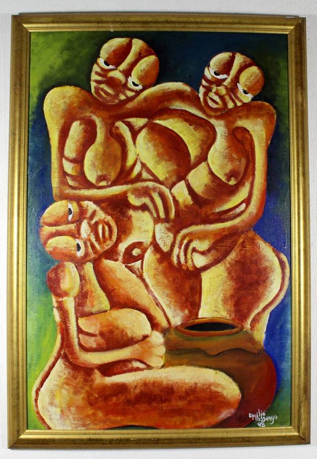 Emile Masjango - Abstract family