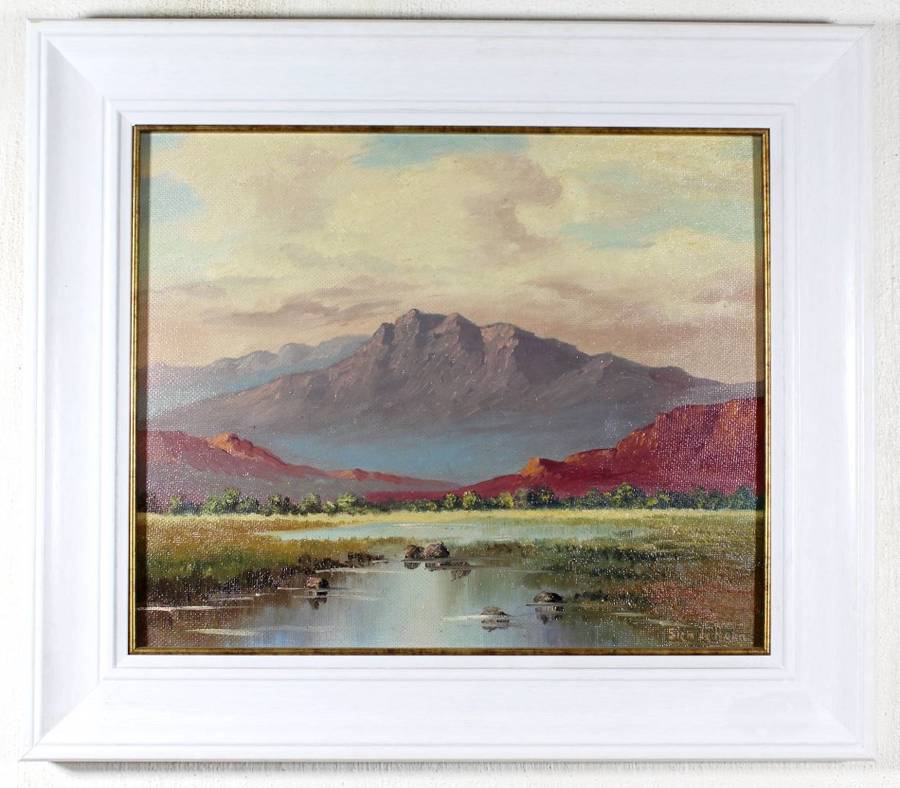 Siem de Haan - River and mountains
