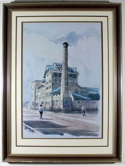Malachi Smith - Castle Brewery Factory - Limited edition signed print - Beautiful!! - Bid now!!