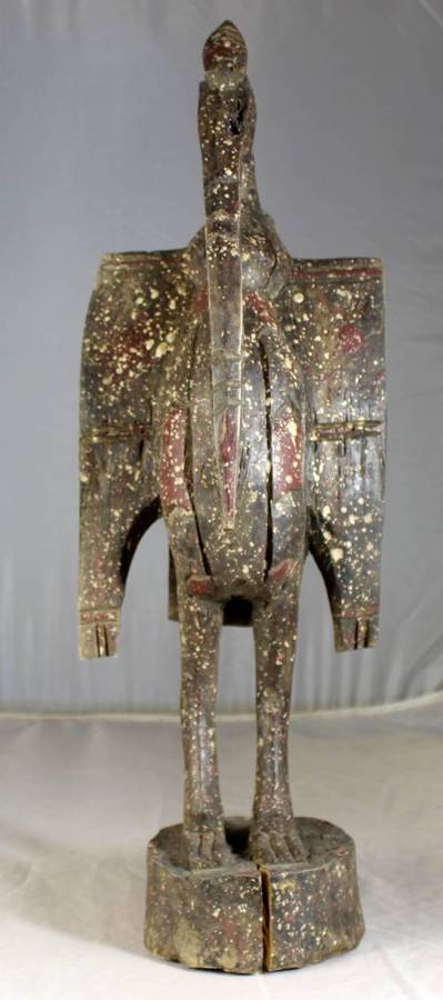Senufo Hornbill - Ivory Coast Wooden Statue