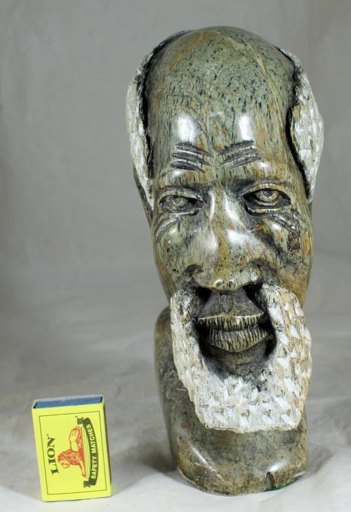 Stone Carving - Old Man