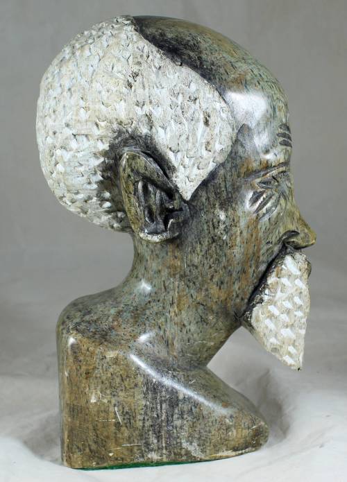 Stone Carving - Old Man