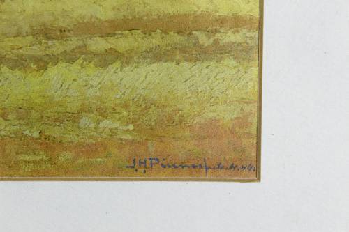Pierneef - Expansive landscape with tree