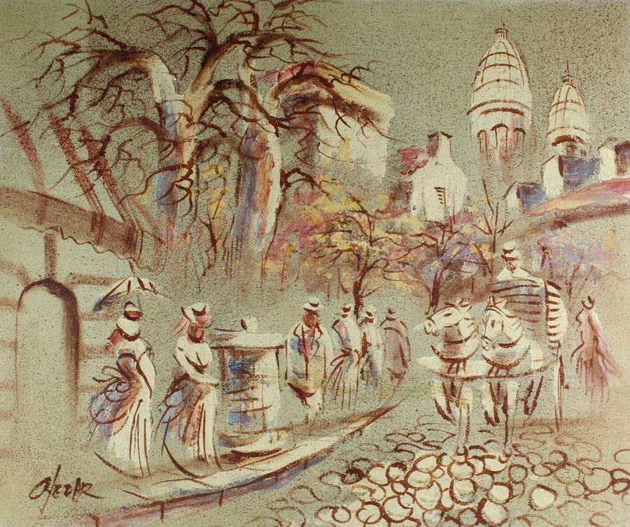 Chezar - Paris street scene