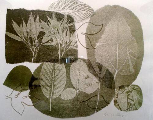 George Boys - Abstract still life flowers - Investment art at a low price, bid now!!