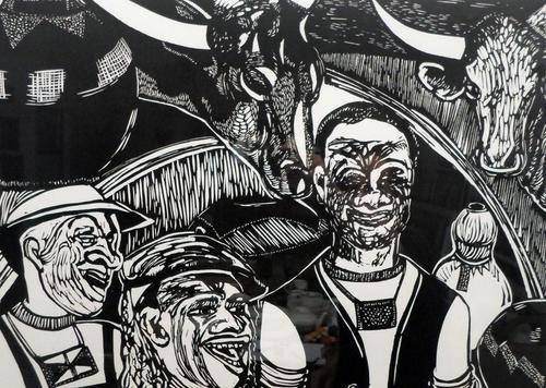 Elza Botha - Nomdede - A stunning limited edition lithograph!! Bid now, low price!!