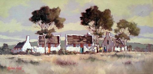 Malcolm Smith - Farmscene - A beautiful painting! - Bid now!!
