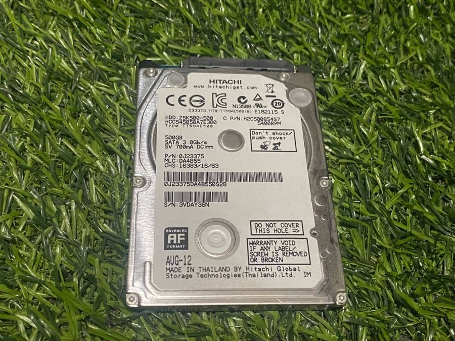 Hitachi 500gb hdd Sata 2.5