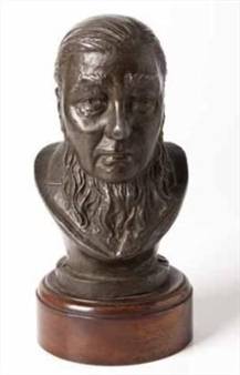 Paul Kruger bust by Coert Steynberg