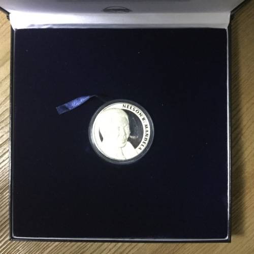 1994 Mandela FNB 5oz silver medallion