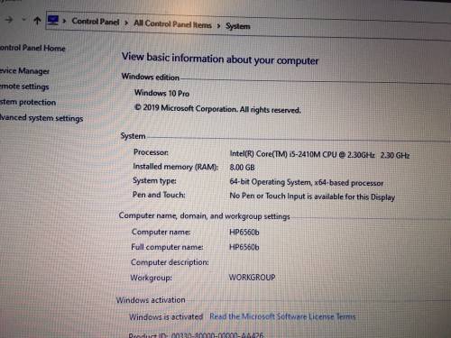 HP 6560b Laptop