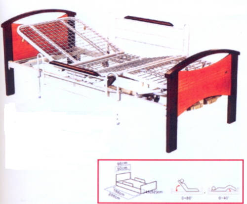 HOSPITAL BED MANUAL THREE ADJUSTABLE BED