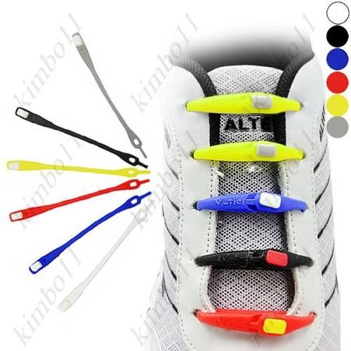 VTIE Silicone Elastic Flexible Laces (16Pcs)