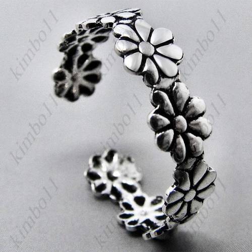 Fahion Retro Little Daisy Summertime Alloy Joker Flowers Joint Ring Foot Rings