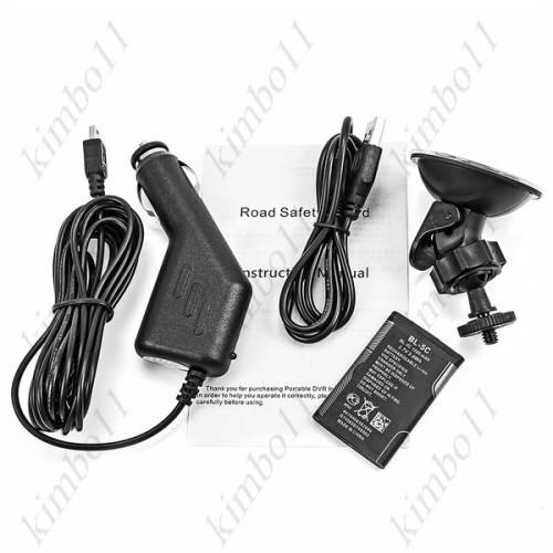 2.5" LCD Screen 720P Car DVR Recorder 6 LED Infrared Night Vision Auto Camera