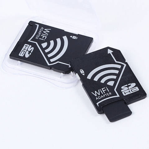 WiFi Wireless SD Card Adapter for iOS Android Smartphone Tablet For Sony Canon Nikon Cameras