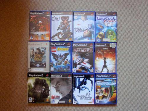 12 Pack of PS2 Games