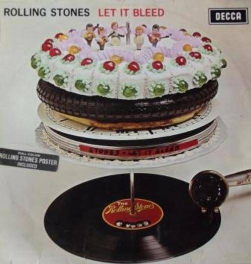 Rolling Stones/ Gimmie Shelter/ lp/ cover g, vinyl g++ 1969 UK press stereo