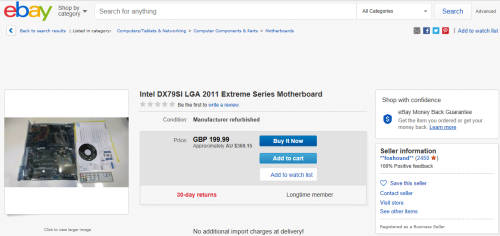 Gaming motherboard and Cpu bundle please read