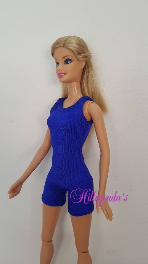 Lycra biketard for Barbie dolls