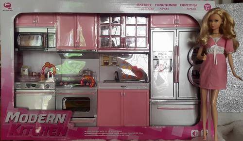 New Modern Kitchen set for Barbie dolls