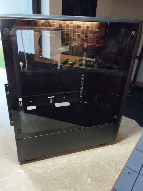 Phanteks PH-EC300PTG_BK Eclipse P300 Tempered Glass Black Steel ATX Mid Tower Desktop Chassis