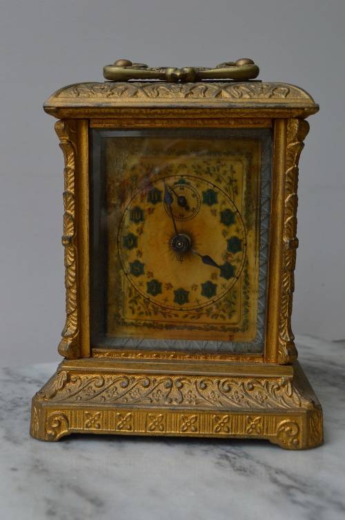 Antique Swiss Table clock Ca 1890 PHENIX Movement