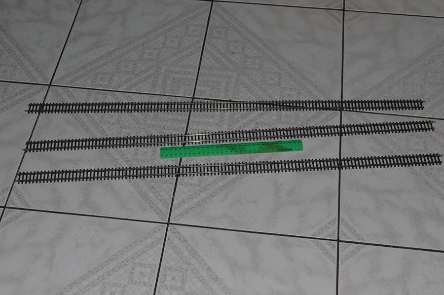 MARKLIN FLEXABLE 2055 k TRACK 90CM LONG
