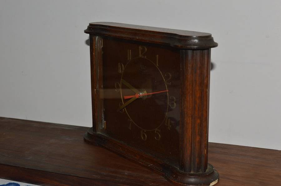 Art Deco Smiths Sectric England mantle clock
