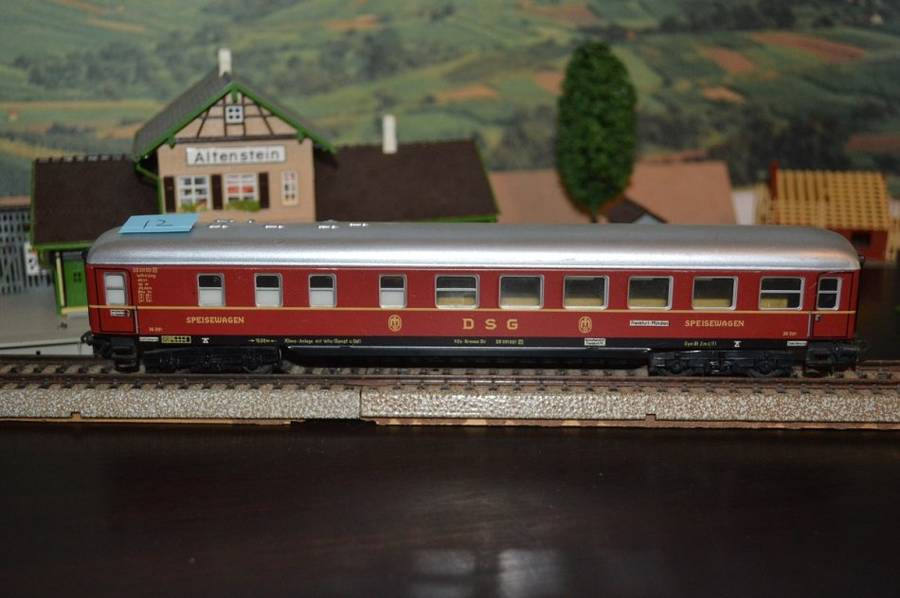 Marklin HO 4024 DSG Dining car with lights