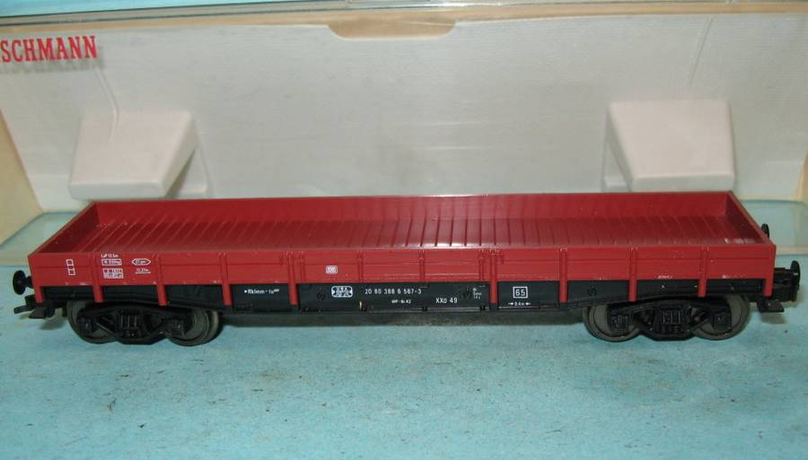 Fleischmann HO low sided gondola 5281 new old stock boxed