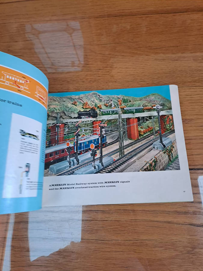 marklin 1859-1959 100 years railway catalogue 65 pages