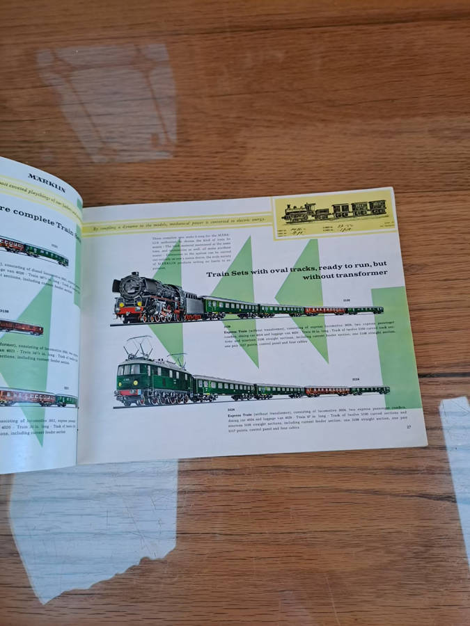 marklin 1859-1959 100 years railway catalogue 65 pages