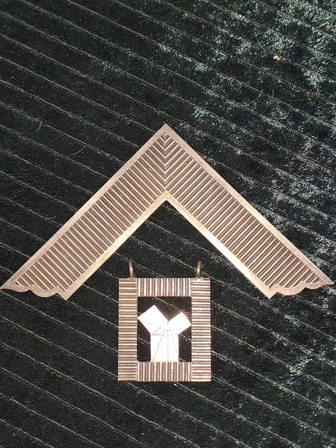 masonic past master mason silver 925 London collar jewel