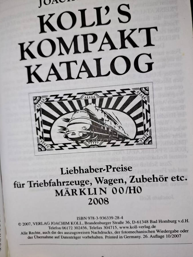 Kolls`s kompakt katalog 2008 German