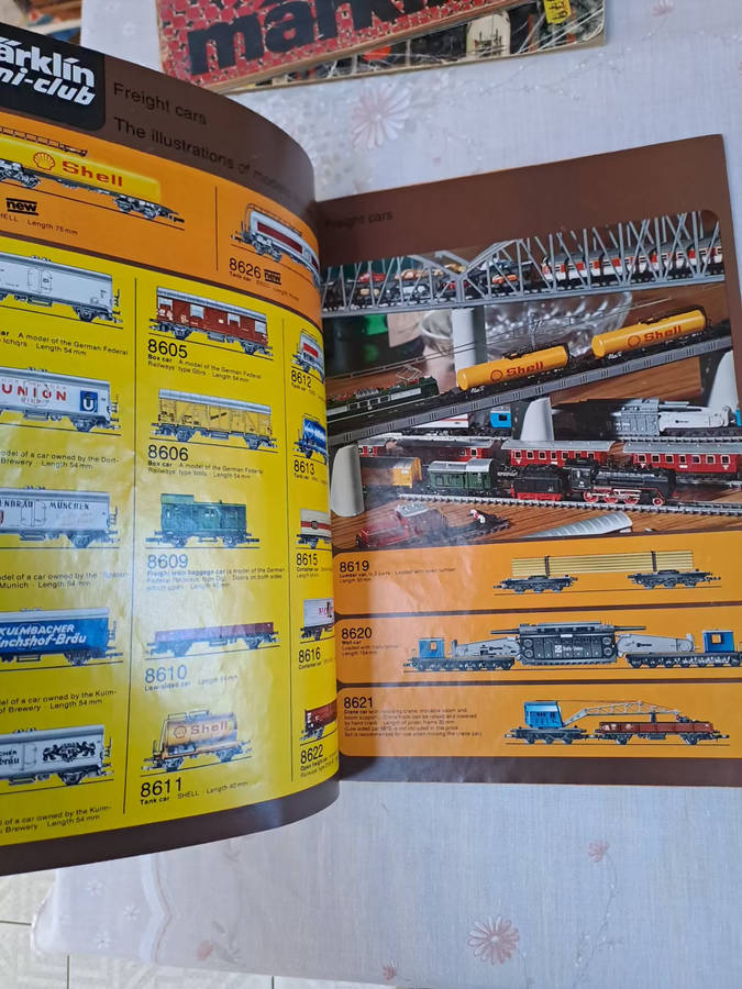 Collectors catalogue Marklin 1977 with