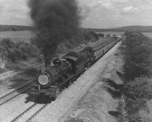 Photograph  of an old rail photo  "Port Elizabeth-Cradock"
