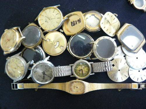 LOT OF WATCH SPARES