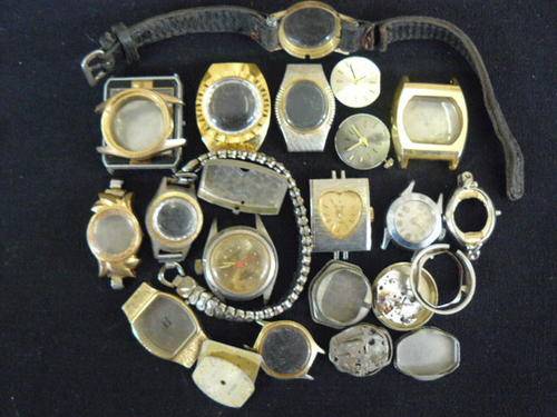 LOT OF WATCH SPARES