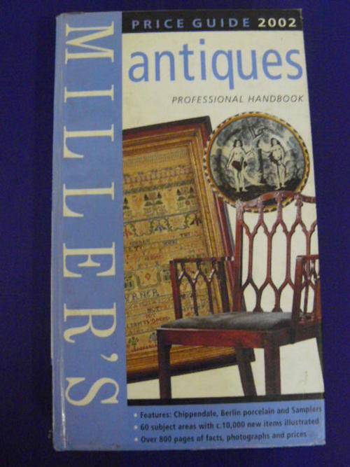 MILLERS 2002 ANTIQUES PRICE GUIDE PROF HAND BOOK 816PAGES