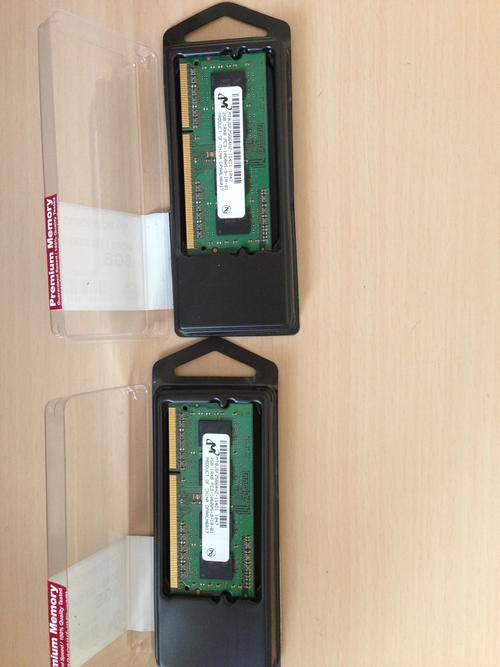 Crucial 4GB 1333MHZ SO-DIMM Notebook Memory/RAM SET (2x 2GB Modules)