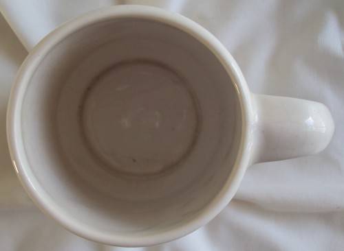 Crescentware Newspaper Tankard