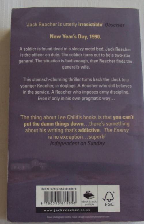 The Enemy Lee Child