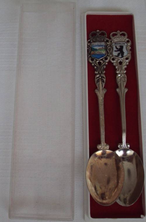 2 Collectable Teaspoons