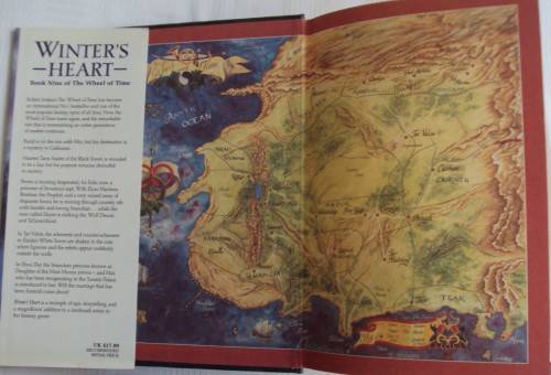 Winter`s Heart Book Nine of The Wheel of Time Robert Jordan (Hard Cover)