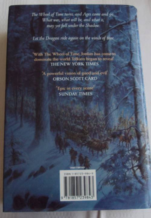 Winter`s Heart Book Nine of The Wheel of Time Robert Jordan (Hard Cover)