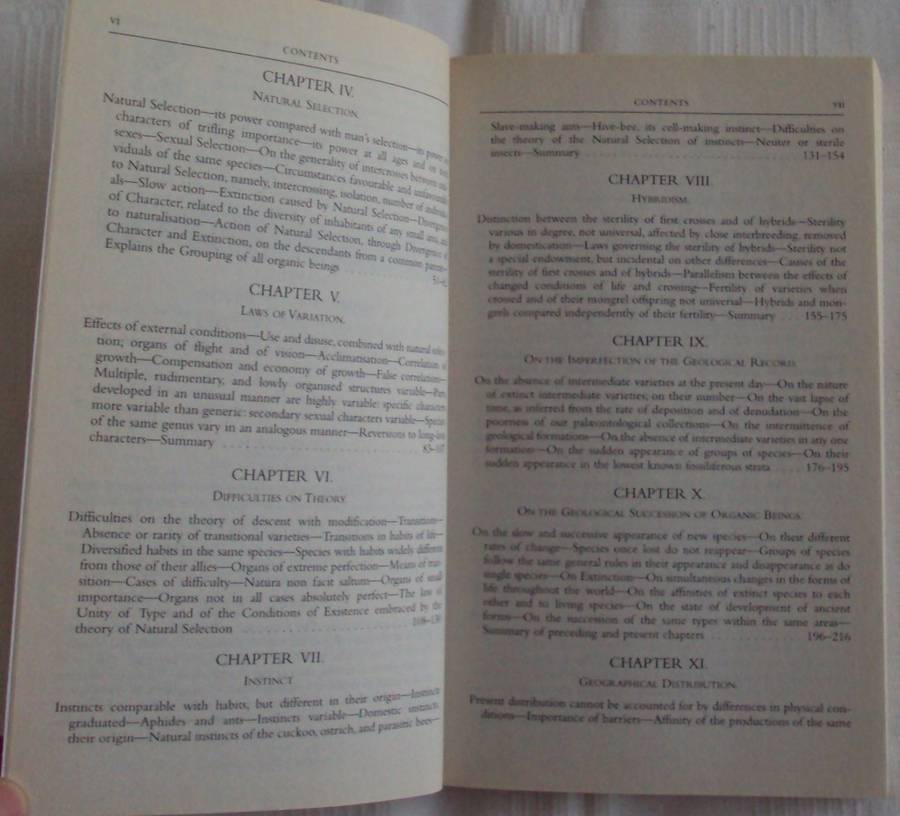 On The Origin of Species CHarles Darwin