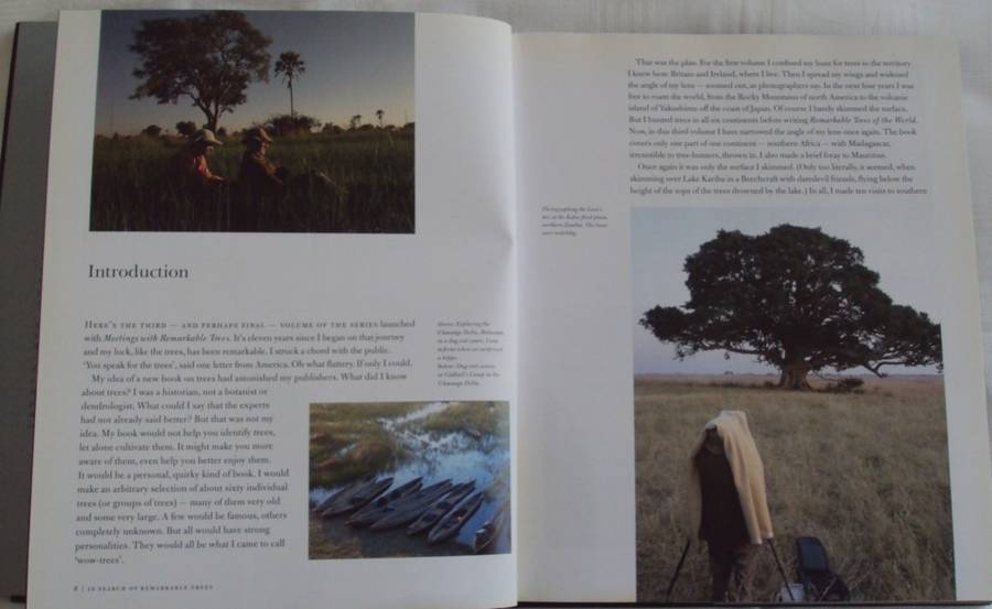 In Search of Remarkable Trees on Safari in Southern Africa Thomas Pakenham signed copy
